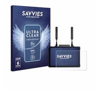 Savvies Protection Film compatible with Hollyland Pyro 7 | 6 Pack Clear Screen Protection Made in Germany Anti-Scratch Transparent Foil