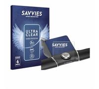 Savvies Protection Film compatible with Motocaddy M5 GPS Electric Trolley | 6 Pack Clear Screen Protection Made in Germany Anti-Scratch Transparent Foil