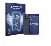 Savvies Protection Film compatible with Motorola Moto G86 | (Front+Camera) 6 Pack Clear Screen Protection Made in Germany Anti-Scratch Transparent Foil