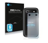 Savvies Protection Film compatible with Nokia 2660 Flip | (Back) 6 Pack Clear Screen Protection Made in Germany Anti-Scratch Transparent Foil