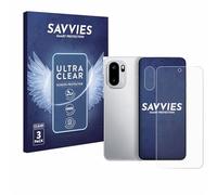 Savvies Protection Film compatible with OnePlus Ace 6T | (Front+Camera) 6 Pack Clear Screen Protection Made in Germany Anti-Scratch Transparent Foil
