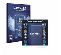 Savvies Protection Film compatible with Rane System One | 6 Pack Clear Screen Protection Made in Germany Anti-Scratch Transparent Foil