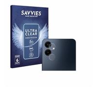 Savvies Protection Film compatible with Samsung Galaxy A06 5G | (ONLY Camera Lens) 6 Pack Clear Screen Protection Made in Germany Anti-Scratch Transparent Foil