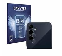 Savvies Protection Film compatible with Samsung Galaxy A55 5G | (ONLY Camera Lens) 6 Pack Clear Screen Protection Made in Germany Anti-Scratch Transparent Foil