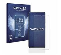 Savvies Protection Film compatible with Samsung Galaxy S20 FE 5G | 6 Pack Clear Screen Protection Made in Germany Anti-Scratch Transparent Foil