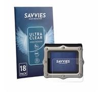 Savvies Protection Film compatible with Shearwater Perdix 3 | 18 Pack Clear Screen Protection Made in Germany Anti-Scratch Transparent Foil