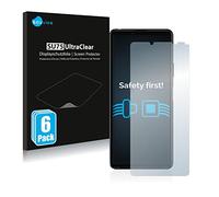 Savvies Protection Film compatible with Sony Xperia 10 III | 6 Pack Clear Screen Protection Made in Germany Anti-Scratch Transparent Foil