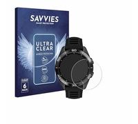 Savvies Protection Film compatible with Tissot T-Touch Connect Sport 2023 | 6 Pack Clear Screen Protection Made in Germany Anti-Scratch Transparent Foil