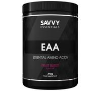 Savvy Essentials EAA's 390g - Fruit Burst | Increase Muscle Protein Synthesis | Muscle Recovery | Intra & Post Workout |