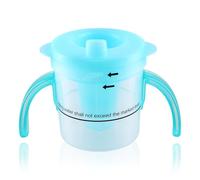 SavvyBloom Dysphagia Cups for Adults 5cc 10cc 15cc, Spill Proof Cups for Adults Elderly People with Swallowing Issues, Dysphagia Regulating Drinking Cup to Prevent Choking (Green)