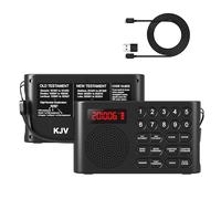 SavvyBloom KJV Audio Bible Player, Electronic Talking Audio Bible KJV Player with New & Old Testament for Easy to Travel with and Listen Words Anytime, King James Version