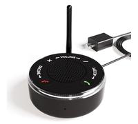 SavvyBloom Loud Sound Cell Phone Ringer Amplifier Flasher for Hearing Impaired, Answer/Hang Up, External Ringer Phone Speaker Amplifier, Wireless Connect, Recommend Call Mode, Works for House