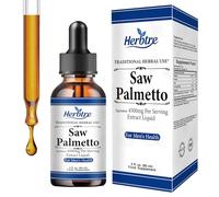 Saw+ | 4500mg Maximum Strength Serving | Sawpalmeto Extract & Prostate Supplement for Men | Fast Absorption | for Male Health, Strength, Performace | 60ml Herbal Supplement