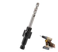 Saw Arbor for 14mm-30mm Hole Saws, Compatible with Starrett, Drill Bit & Saw Hole Drill Bit, Ideal for 20mm 25mm 30mm Sets, with Extension Bar