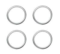 Saw Blade Bushing Set 4Pcs 20mm to 12.7mm HSS Reducer Washer Circular Bushing Adapter Ring for Power Tool