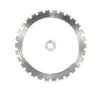 Saw Blade Diameter 410mm,Concrete Ring Saw Blade with Ring Wheel,Cutting Depth 290mm, Toroidal Concrete Cutting Machine Accessories, for Hard/Reinforced Concrete, Precast Panels, Hard Stones(2pc)