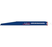 Bosch 10x Expert Multi Material Demolition S1269XHM Blade (for Wood with Metal, Construction Wood with Mortar and Nails, Length 300 mm, Professional Accessory Reciprocating Saw)