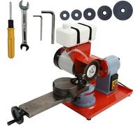 Saw Blade Sharpener Machine, 370W Electric Circular Saw Sharpener with Water Tank, 2850RPM Wet Rotary Grinding Machine for Tipped Saw Blades