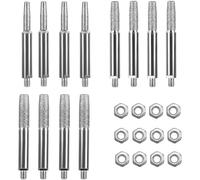 Saw Chain Sharpener Grinder 12pc Set 4mm 4.8mm 5.5mm Manual | These emery grinding heads provide precise ening to keep your saw cutting teeth and efficient.