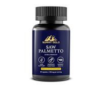 Saw Extract | Extra Strength Serving | 10:1 Ratio Extract 500mg Fast Absorption 60 Capsules | for Male Health, Performance, Natural, Hair