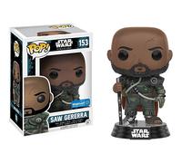 Saw Gererra (Walmart Exc): Fun ko Pop! Vinyl Figure & 1 Compatible Graphic Protector Bundle (153 - 10457 - B)