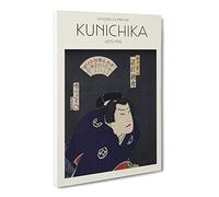 Sawamura Tossho A Samurai Turned Outlaw By Toyohara Kunichika Exhibition Museum Asian Japanese Canvas Wall Art Print Ready to Hang, Framed Picture for Living Room Home Décor, 30x20 Inch (76x50 cm)