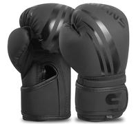 SAWANS Kids Boxing Gloves Training MMA Boys Girls 2Oz,4 6 Oz Sparring Kickboxing Punching Bag Muay Thai Fighting Youth Junior Best Gift for Kids (Black, 2 OZ)