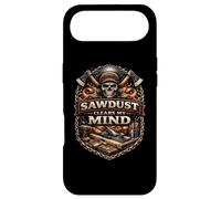 Sawdust Clears My Mind Woodworking Focus Mindset Case for iPhone Air