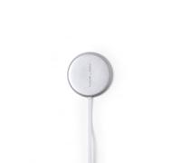 Sawfish Personalised Charger Makensy Magnetic Wireless Charger, 1m USB Cable, LED Status Indicator and Adhesive Metal Ring for Compatible Smartphones