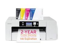 Sawgrass SG1000 Sublimation Printer Bundle | Professional Dye-Sublimation Printer with 31mL SubliJet UHD Inks & TruePix Paper | Prints Up to 11”x17” | Wi-Fi | Auto-Maintenance | Business-Ready