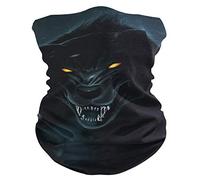 Sawhonn Cool Dark Wild Wolf Face Mask Headwear Headband Bandana Neck Gaiter Magic Scarf Balaclavas Headwraps for Outdoor Women Men