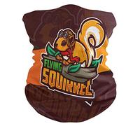 Sawhonn Cute Animal Mouse Squirrel Face Mask Headband Bandana Balaclavas Neck Gaiter Magic Scarf Headwraps Headwear for Outdoor Women Men