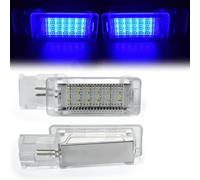 SAWIKI 2Pcs LED Footwell Light Luggage Compartment Glove Box Lamps, for VW, for Golf, for POLO, for Passat, for Tiguan, for Jetta, for Caddy, UP T5 T6, for Touareg, for Scirocco car interior footwel