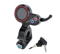 SAWILI 48V 6 Pin Dashboard Throttle, for ZERO, for 8 9 10 8X 10X 11X, for Kugoo, M4 Electric Scooter LED Display Instrument With Key Scooter Screen Replacement