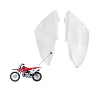 SAWILI Modified CRF 70 Plastic Rear Side Fender Cover Mud Guard Fairing Kit CRF70 XR Dirt Pit Bike Spare Parts Motorcycle Fairing Kits(WHITE)