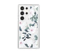 Sawiqpd Compatible with iPhone X7 Pro Max Case, Cute Floral Flower Design Phone Cover for Women Slim Soft TPU Silicone Bumper Shockproof Protective Case for iPhone X7 Pro Max, White Petals