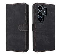 Sawiqpd for Blackview Wave 10 / 10C Case, RFID Blocking Protection Premium Leather Bumper Flip Wallet Phone Cover with Magnetic Card Slots Stand ShockProof Case for Blackview Wave 10 / 10C, Black