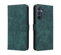 Sawiqpd for Doogee Note 56 / Note 56 Pro/Note 56 Plus Case, RFID Blocking Protection Premium Leather Bumper Flip Wallet Phone Cover with Magnetic Card Slots Kickstand ShockProof Case, Green