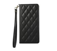 Sawiqpd for Samsung Galaxy S25 FE Case, Shockproof Strong Magnetic Premium Leather Wallet Flip Phone Case with Card Holder Kickstand RFID Blocking Protective Cover for Samsung S25 FE, Black