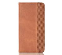Sawiqpd Wallet Case Compatible with Doogee Note 56 / Note 56 Pro/Note 56 Plus, Retro Classic Premium Leather Protective Cover with Card Holder Stand Folio Flip Shockproof Phone Case, Brown
