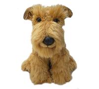 sawley fine arts Plush Dog AIREDALE - Soft Terrier Dog - 12 inch Collectible Toy Stuffed Animal