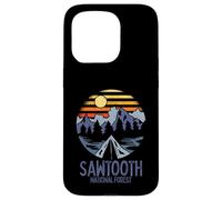 Sawtooth National Forest Idaho Rocky Mountains ID Camping Case for iPhone 15 Pro