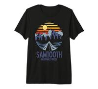 Sawtooth National Forest Idaho Rocky Mountains ID Camping Premium T-Shirt