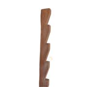 Sawtooth Shelf Bracket and Cleat System for Kitchen, Office, Bedroom, Living Room, Garage, Hallway, Garden Office (Sapele, Bracket 22mm x 12mm x 2400mm)