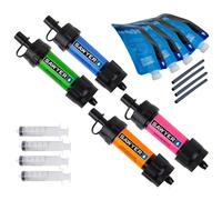 Sawyer Products SP124 Mini Water Filtration System Gift Package, 4-Pack, Multi-Colour