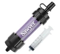 Sawyer Products SP350 Mini Water Filtration System, Filter and Cleaning Plunger only, Single, Purple