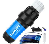 Sawyer SP129 Point One Squeeze Water Filter System With One Pouch And Cleaning Syringe