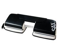 Sax 0-300 19 Double ocher, 15 Sheets, Black, Hole Punches