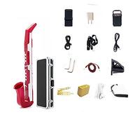 Sax Beginners Kit Digital Saxophone Electronic Saxophone Is Suitable For Self-study Entertainment Leisure And Playing Musical Instruments Wind Instrument (Color : Pink 2)