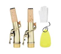 Sax Bent Neck Brass Silver Plated Extended Sax Curved Neck For Tenor/Alto/Soprano Sax Woodwind Replacement Accessories (Color : 04)